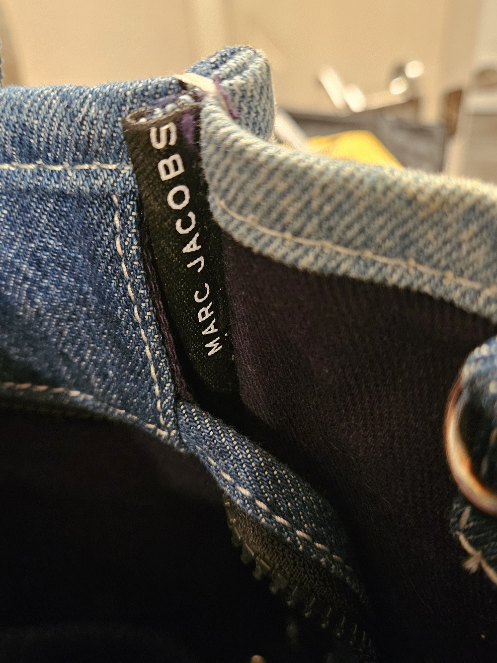 Marc Jacobs Small Denim Tote Bag - Picture 4 of 15